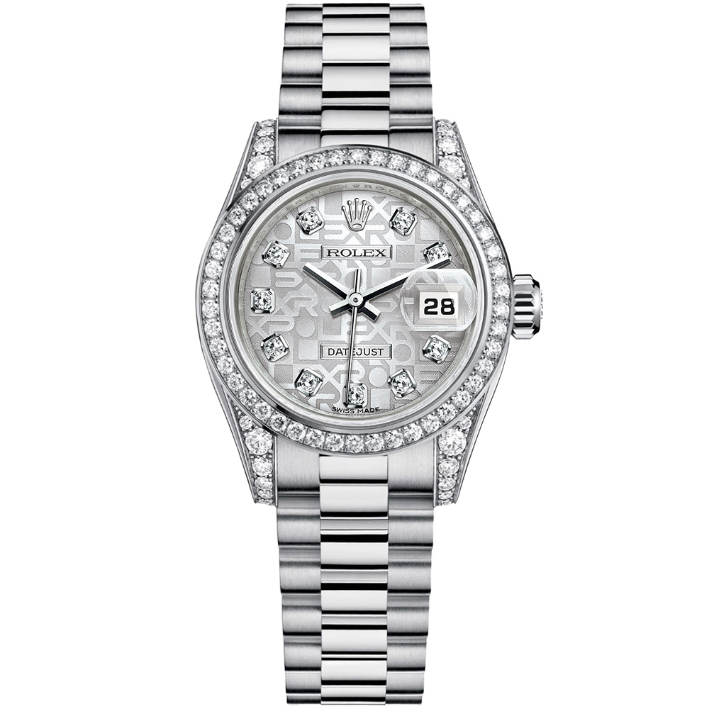 Rolex Lady Datejust 179159 SJDP chronobase24